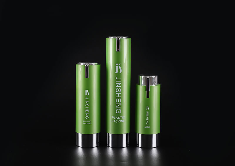 Empty Airless Cosmetic Bottle Plastic Pump Container For Travel