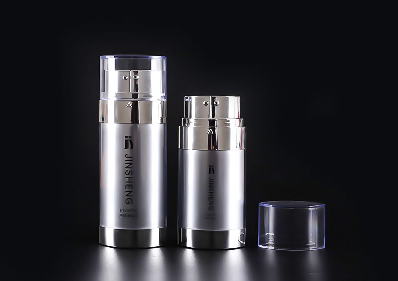 15ml 30ml BB Cream Plastic Dual Chamber Pump Cosmetic Airless Bottle
